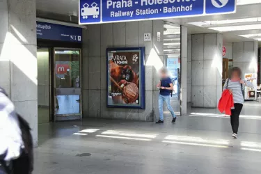 směr vlakové nádraží, Praha C - Nádraží Holešovice, Praha 07, CLV