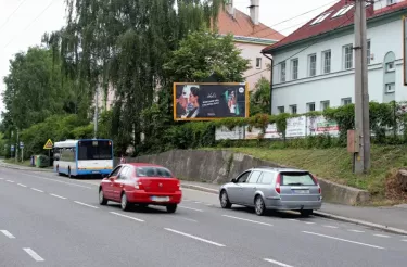 Novoveská /Strmá, Ostrava, Ostrava, billboard