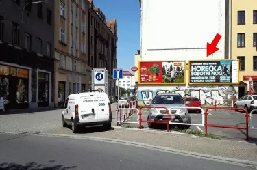 Pivovarská /Střelniční, Ostrava, Ostrava, billboard