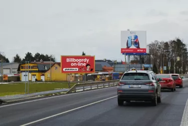 Plzeňská /I/58, Ostrava, Ostrava, billboard