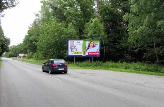 směr Plzeň, II/605, Plzeň, billboard