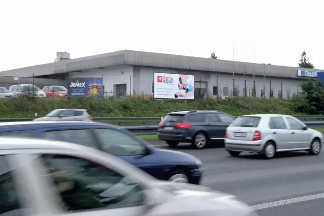 Jižní spojka /Severní XI, Praha 4, Praha 04, billboard