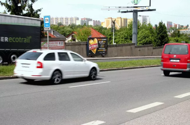 Jeremiášova /Ostřicová, Praha 5, Praha 13, billboard