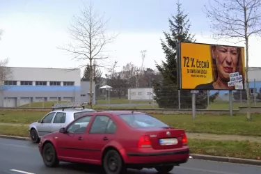 Kojetínská /Žerotínova, Kroměříž, Kroměříž, billboard