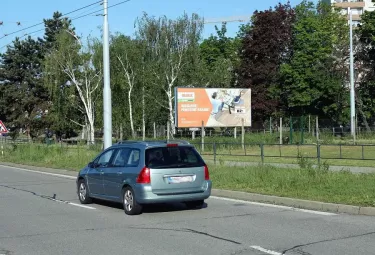 Bubeníčkova, Brno, Brno, billboard