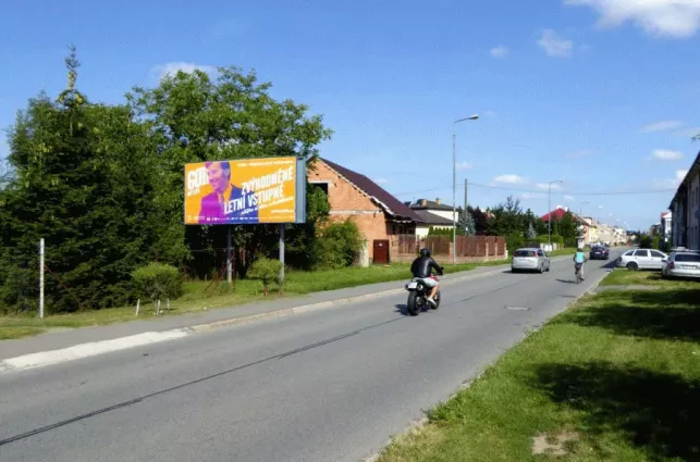 Jablonského, Olomouc, Olomouc, billboard