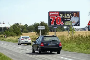 Křelovská, Olomouc, Olomouc, billboard