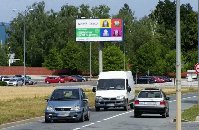 tř.Míru, Olomouc, Olomouc, billboard