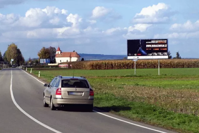 směr Prostějov, II/434, Prostějov, billboard