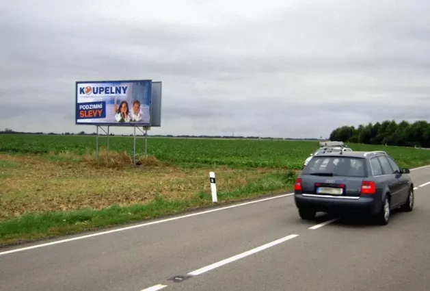 směr Přerov, II/434, Prostějov, billboard