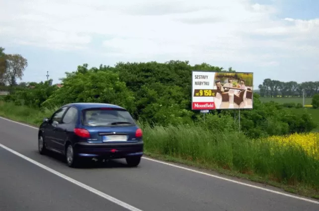 směr Prostějov, II/367, Prostějov, billboard