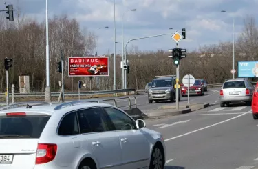 Bucharova /Rozvadovská spojka, Praha 5, Praha 13, billboard