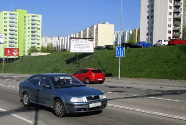 Jihlavská /Svážná, Brno, Brno, billboard