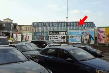 Hybernská, Praha 1, Praha, Billboard