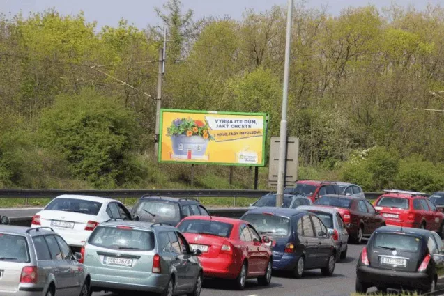 Jižní spojka, Praha 10, Praha, Billboard