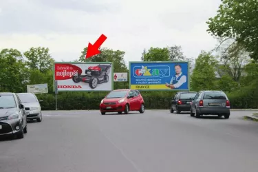 Korandova, Plzeň, Plzeň-město, Billboard