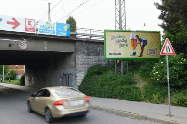 Bubeníčkova, Brno, Brno-město, Billboard