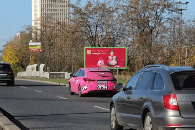 Černokostelecká, Praha 10, Praha, Billboard