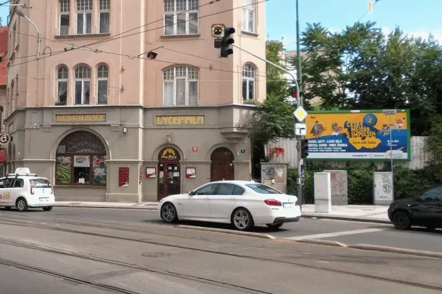 Svobodova, Praha 2, Praha, Billboard