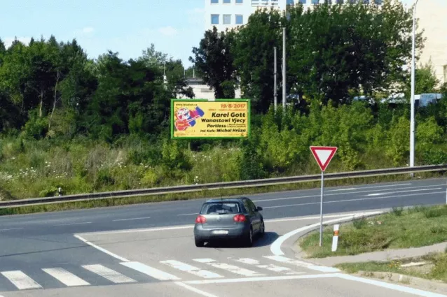 Gen.Píky-sjezd, Brno, Brno-město, Billboard