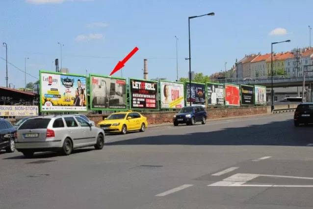 Hybernská, Praha 1, Praha, Billboard