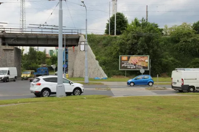 Jateční, Plzeň, Plzeň-město, Billboard