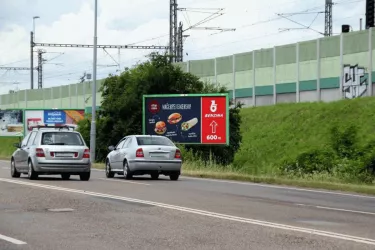 Nádražní, České Budějovice, České Budějovic, Billboard