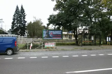 Kpt.Jaroše, Pardubice, Pardubice, Billboard