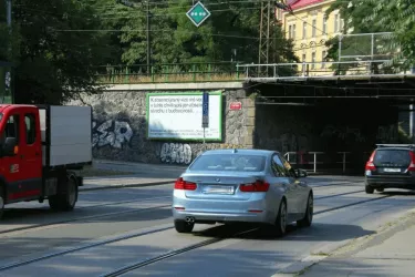 Partyzánská, Praha 7, Praha, Billboard
