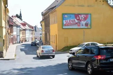 Palackého nám./Mariánská 542, Česká Lípa, Česká Lípa, Billboard