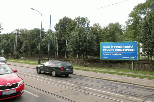 Na Slupi, Praha 2, Praha 02, Billboard