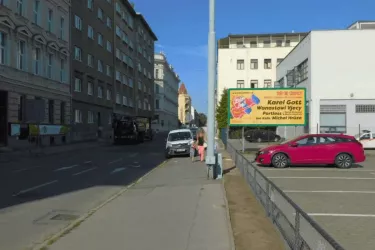 Bratislavská, Brno, Brno-město, Billboard