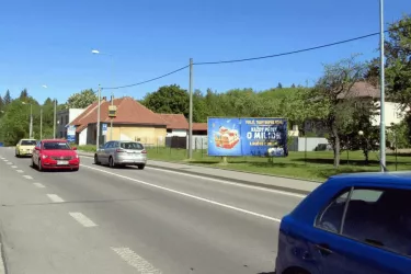 silnice II/602, Velké Meziříčí, Žďár nad Sázavo, Billboard