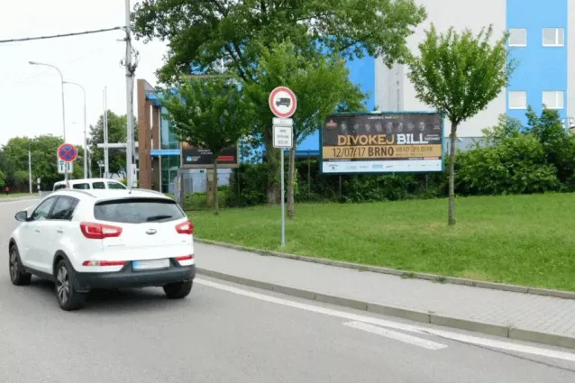 Purkyňova, Brno, Brno-město, Billboard