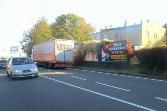 Plzeňská, Ostrava, Ostrava-město, Billboard