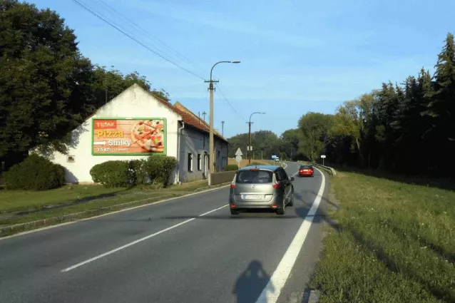 silnice I/50,E50, Kožušice, Vyškov, Billboard