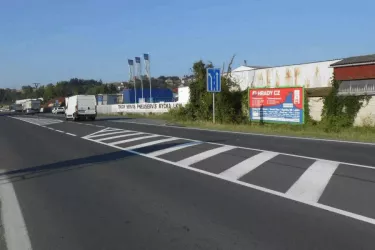 silnice I/44, Zábřeh na Moravě, Šumperk, Billboard