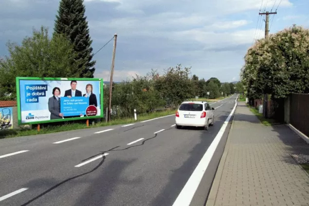 silnice I/19, Hamry nad Sázavou, Žďár nad Sázavo, Billboard