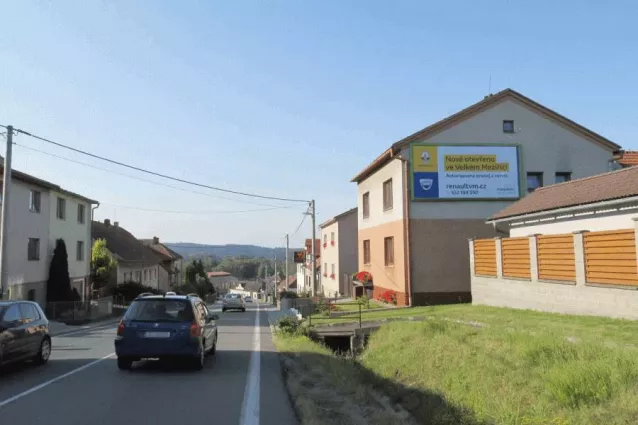 silnice I/37, Ostrov nad Oslavou, Žďár nad Sázavo, Billboard