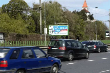 Strakonická, Praha 5, Praha, Billboard