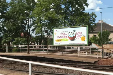 žst. Pardubice - Pardubičky, Pardubice, Pardubice, Billboard