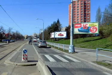 Vejprnická, Plzeň, Plzeň-město, Billboard