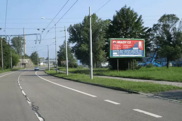 Betonářská, Ostrava, Ostrava-město, Billboard