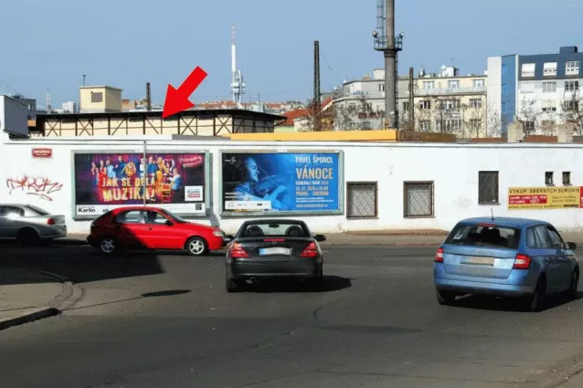 Bartoškova, Praha 10, Praha 10, Billboard