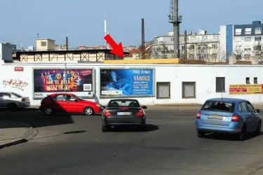 Bartoškova, Praha 10, Praha, Billboard
