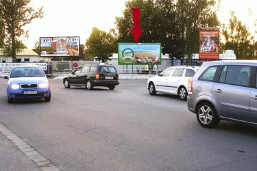 Na Dlouhé louce, České Budějovice, České Budějovic, Billboard