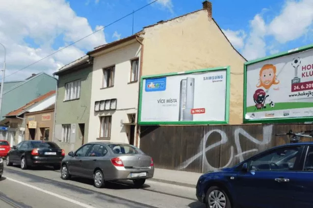 Táborská, Brno, Brno-město, Billboard