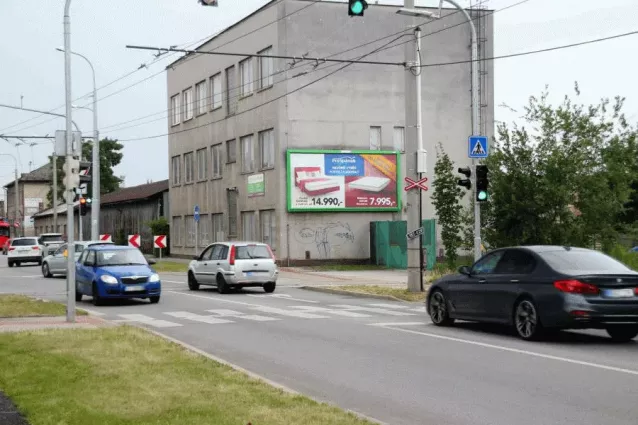 Dobrovodská, České Budějovice, České Budějovic, Billboard