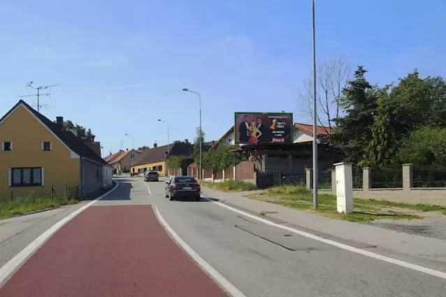 silnice I/3, E55, Kaplice, Český Krumlov, Billboard