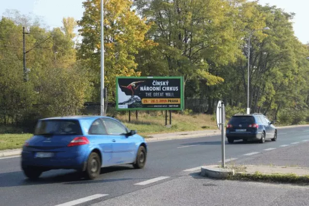 Povltavská, Praha 8, Praha, Billboard